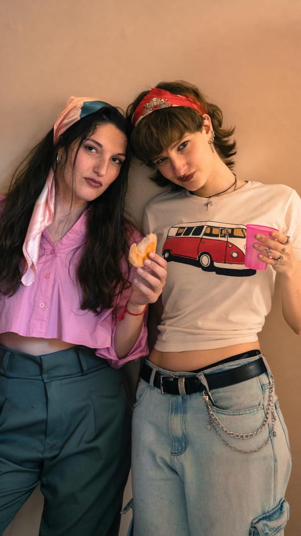 2 tops for women (genz print)