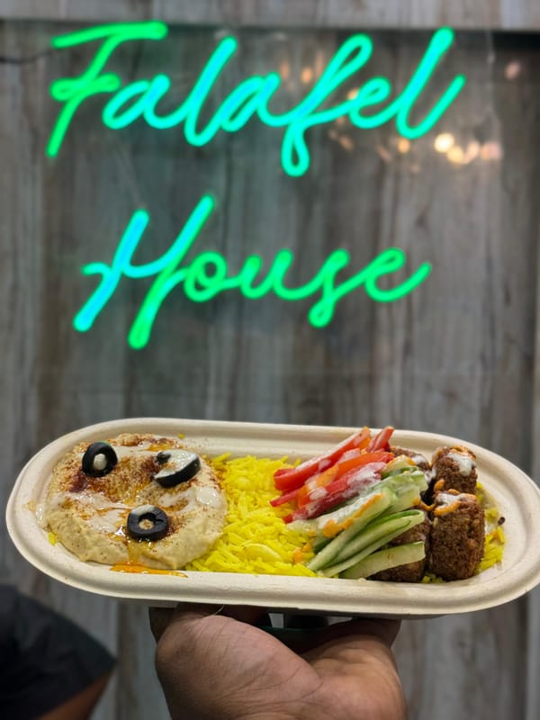 Peri Peri falafel Platter