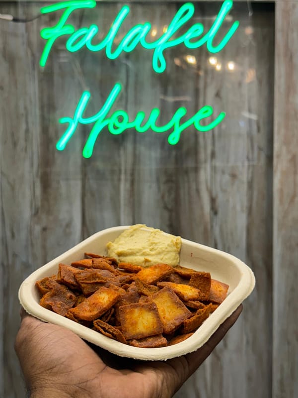 Mushroom Shawarma + Fries